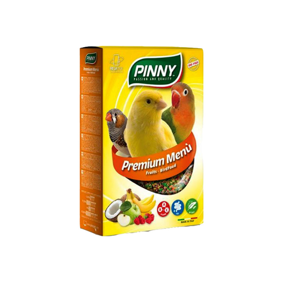 غذای نرم پرنده ویتامینه پینتا حاوی انواع میوه – PREMIUM MENU FRUITS